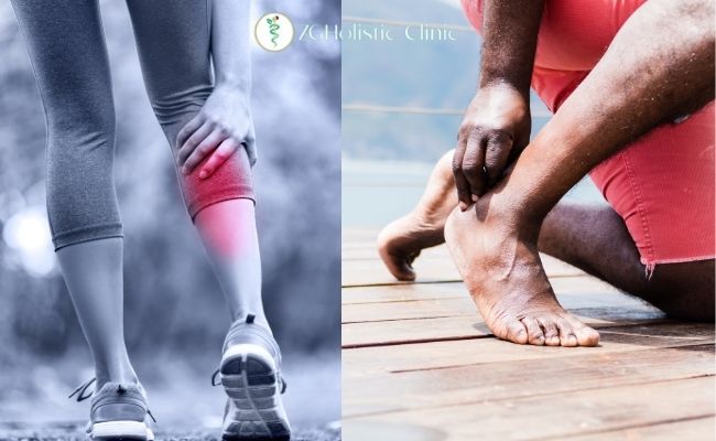 Ankara tendon tedavisi ve bir kadın ve bir erkek sporcunun ayak tendon ağrıları